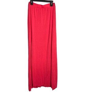 Wet Seal Pinkish/Red Maxi Skirt